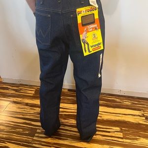 Men's old school Wrangler Jeans, size 34 X 34.  "Pro-Rodeo Competition Jeans"